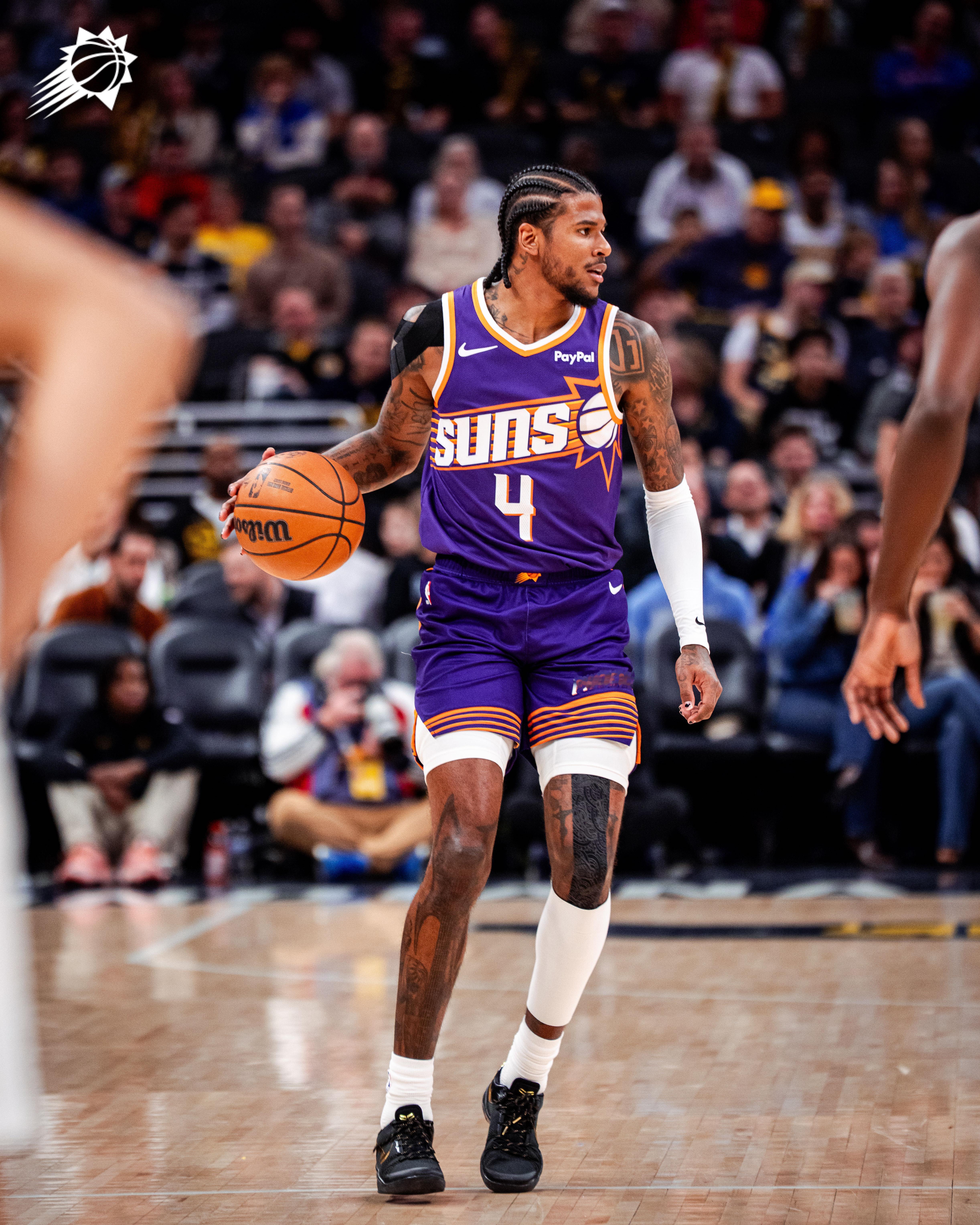 杰伦格林妙传！FLM接球暴扣💥菲尼克斯太阳 ｜旭日东升 ｜太阳vs步行者