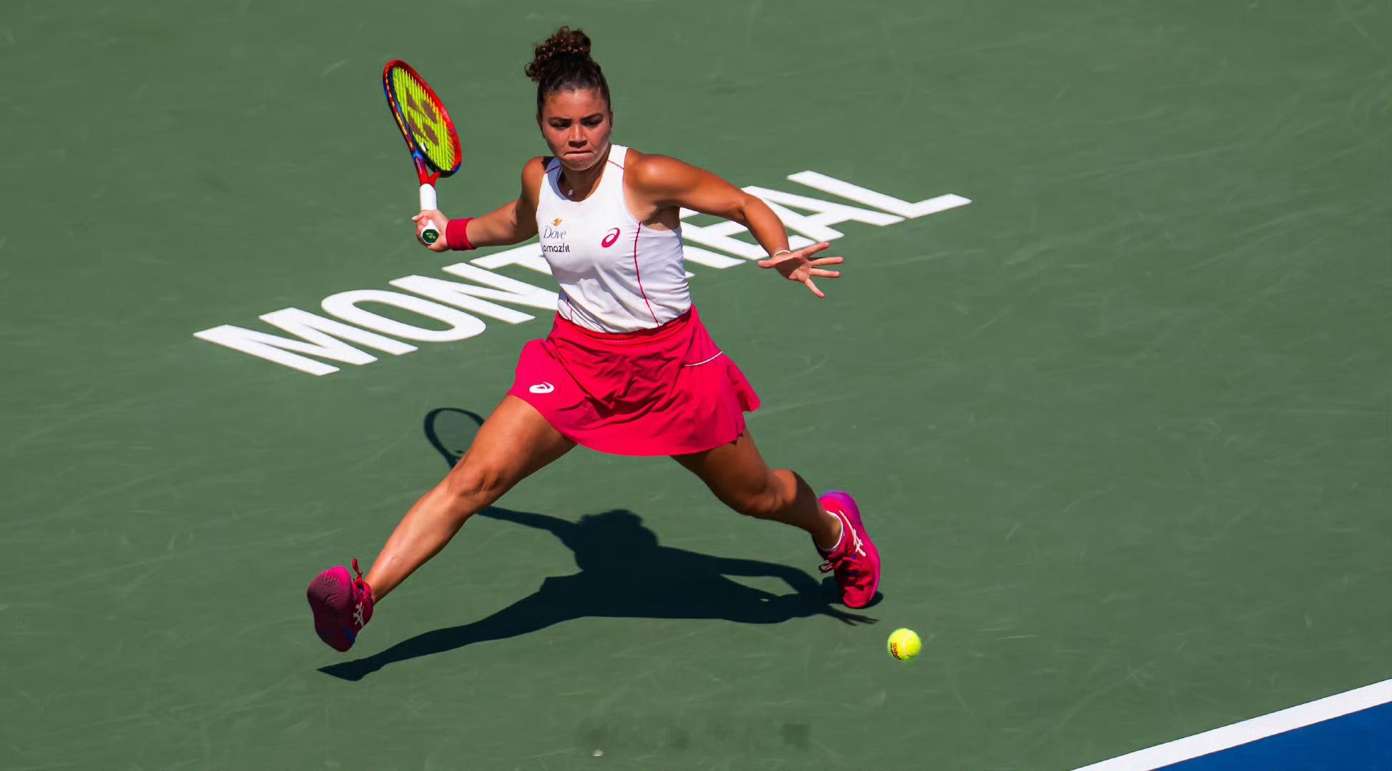 蒙特利尔WTA1000第二轮七号种子保利尼🇮🇹错失6-2/4-1领先的大好局