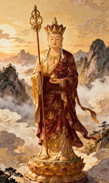 儿女最大的孝，莫过让父母少操一分心。地藏菩萨大愿深重，为人子女者祈愿于此，父母安