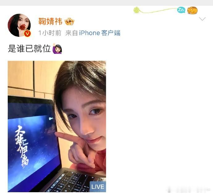 鞠婧祎帮郭敬明宣传大梦了 感觉差不多锤了她下一部就是小四的画皮了哎   