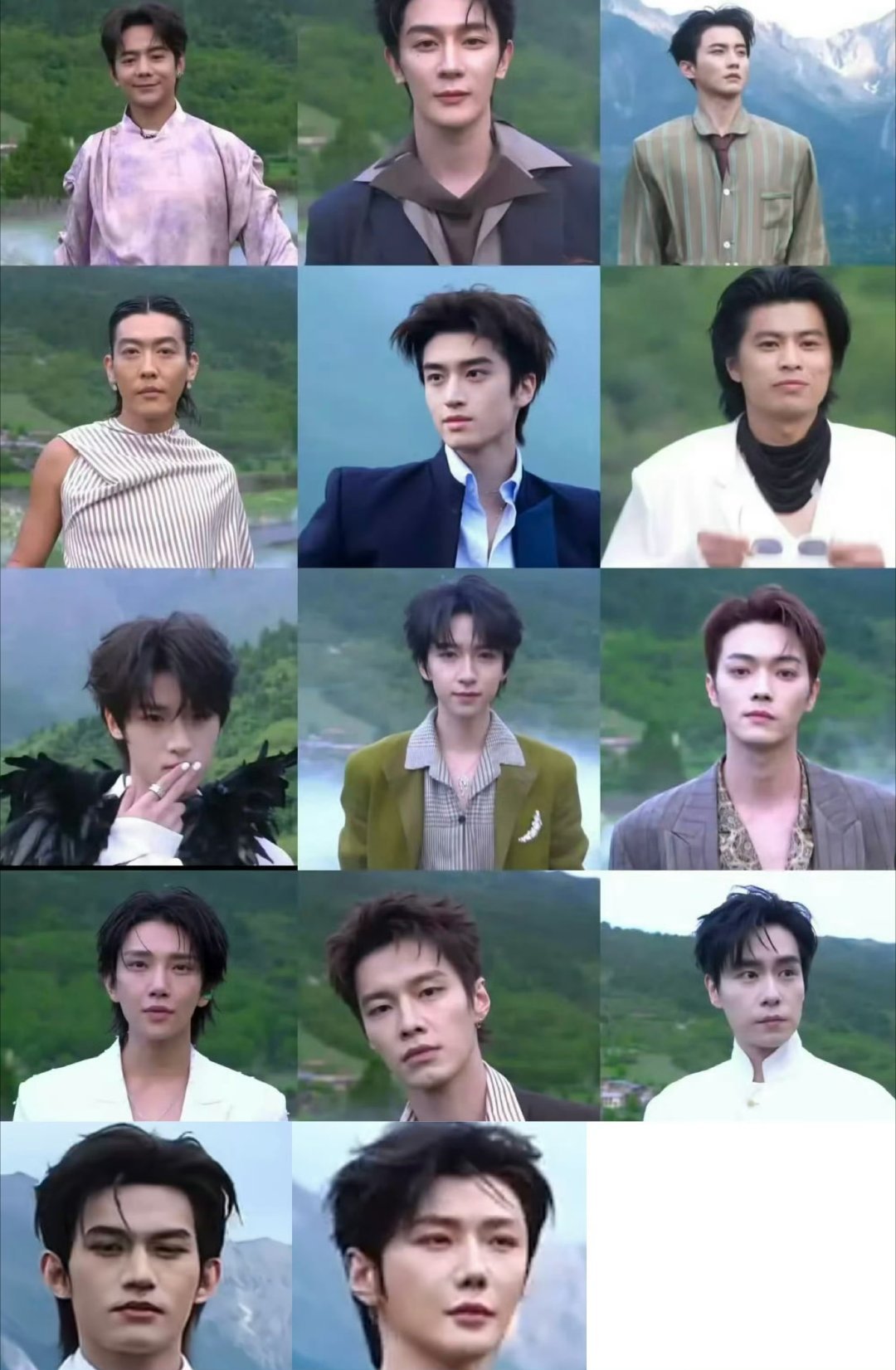 vogue男星，哪个赢了？我选丁真！
