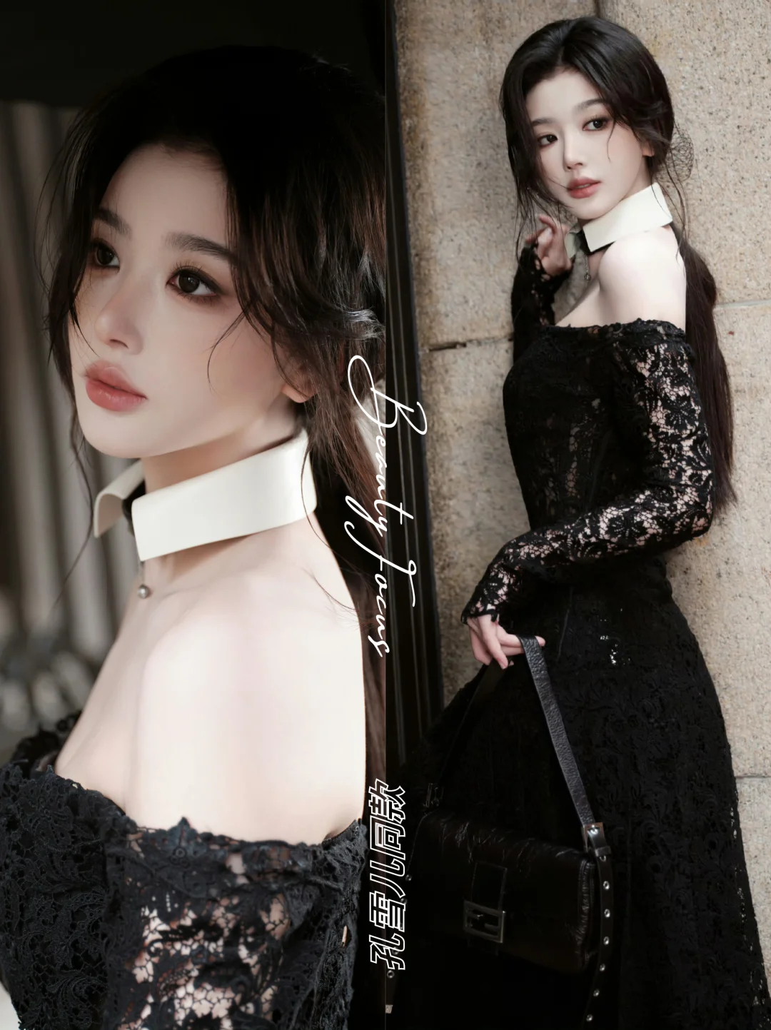 孔雪儿丨都市黑丝蕾丝美学🖤
