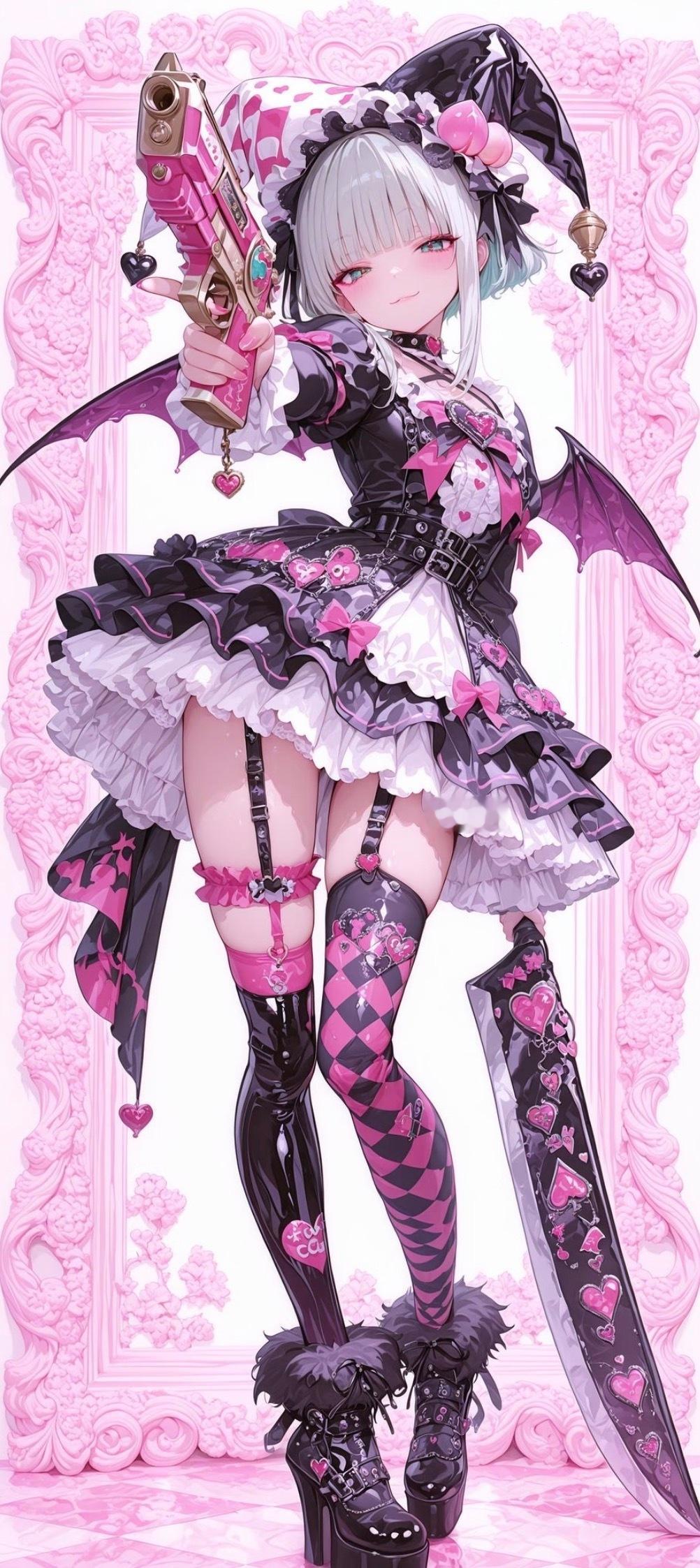 是巨萌的粉色小可爱们，有你喜欢的吗！acg次元大赏我的2025年终总结壁纸