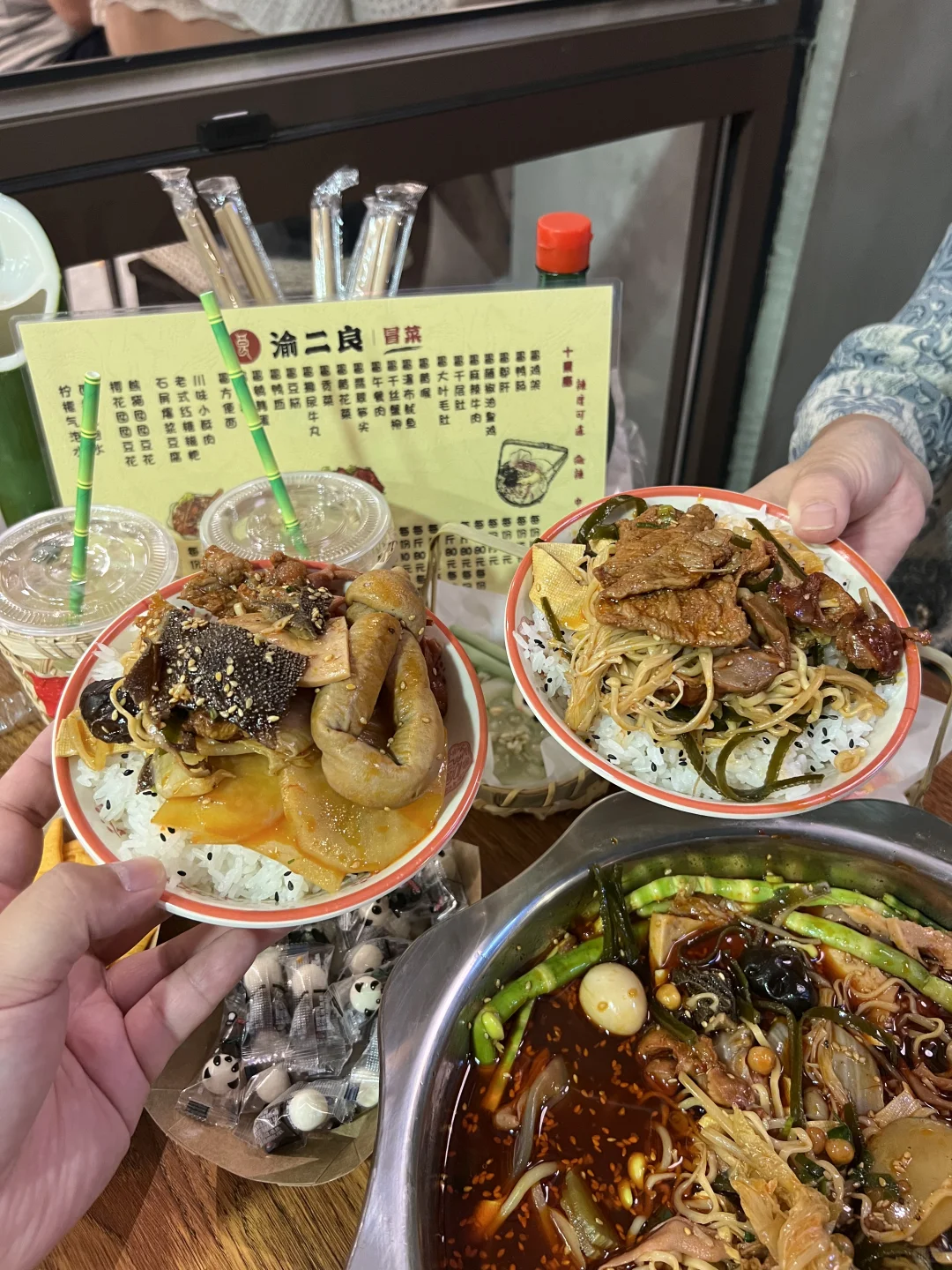 （ 沈阳 ）……新开的冒菜店！！好吃到没对手！！！