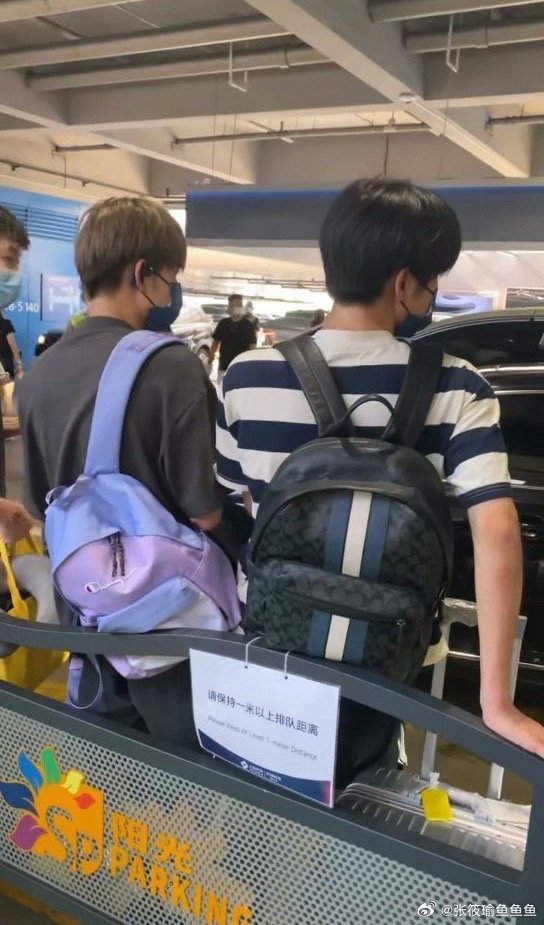钎九  你🦊又在背自己的心爱的小紫色背包 