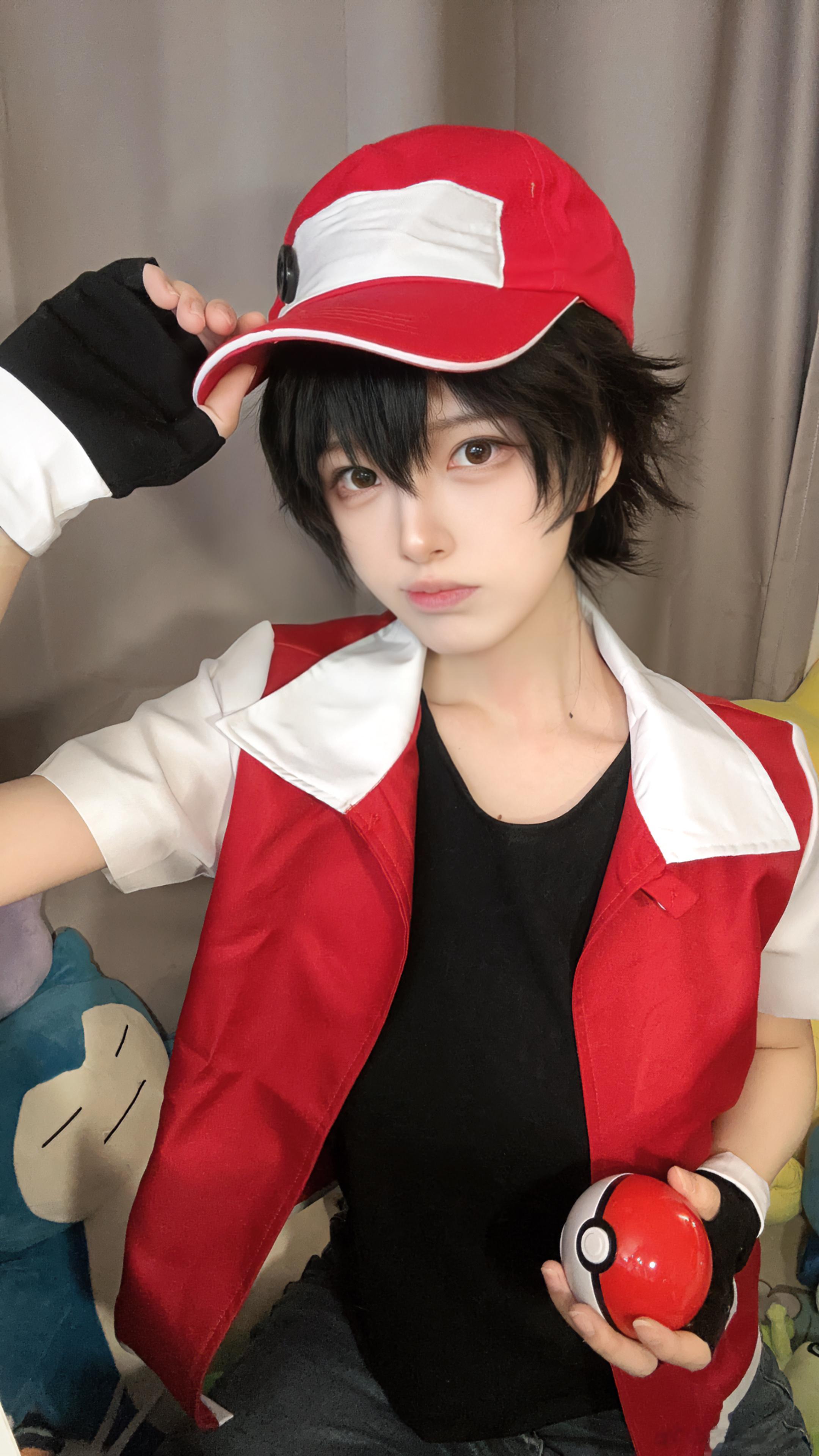 赤红cos#口袋妖怪# ​​​