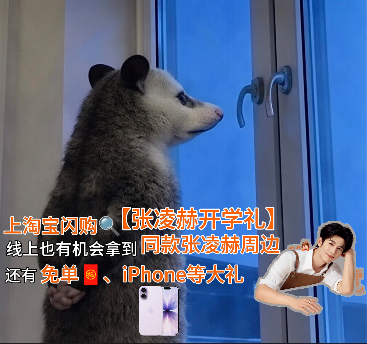 张凌赫 南师大张凌赫快闪那天我也参与了，限定周边到手的一刻真的开心。没赶上的同学
