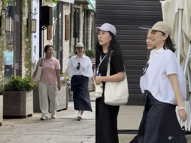 70岁林青霞逛小镇太飒了！走路带风超拽，这心态绝了。
6月6号，林青霞突然出现在
