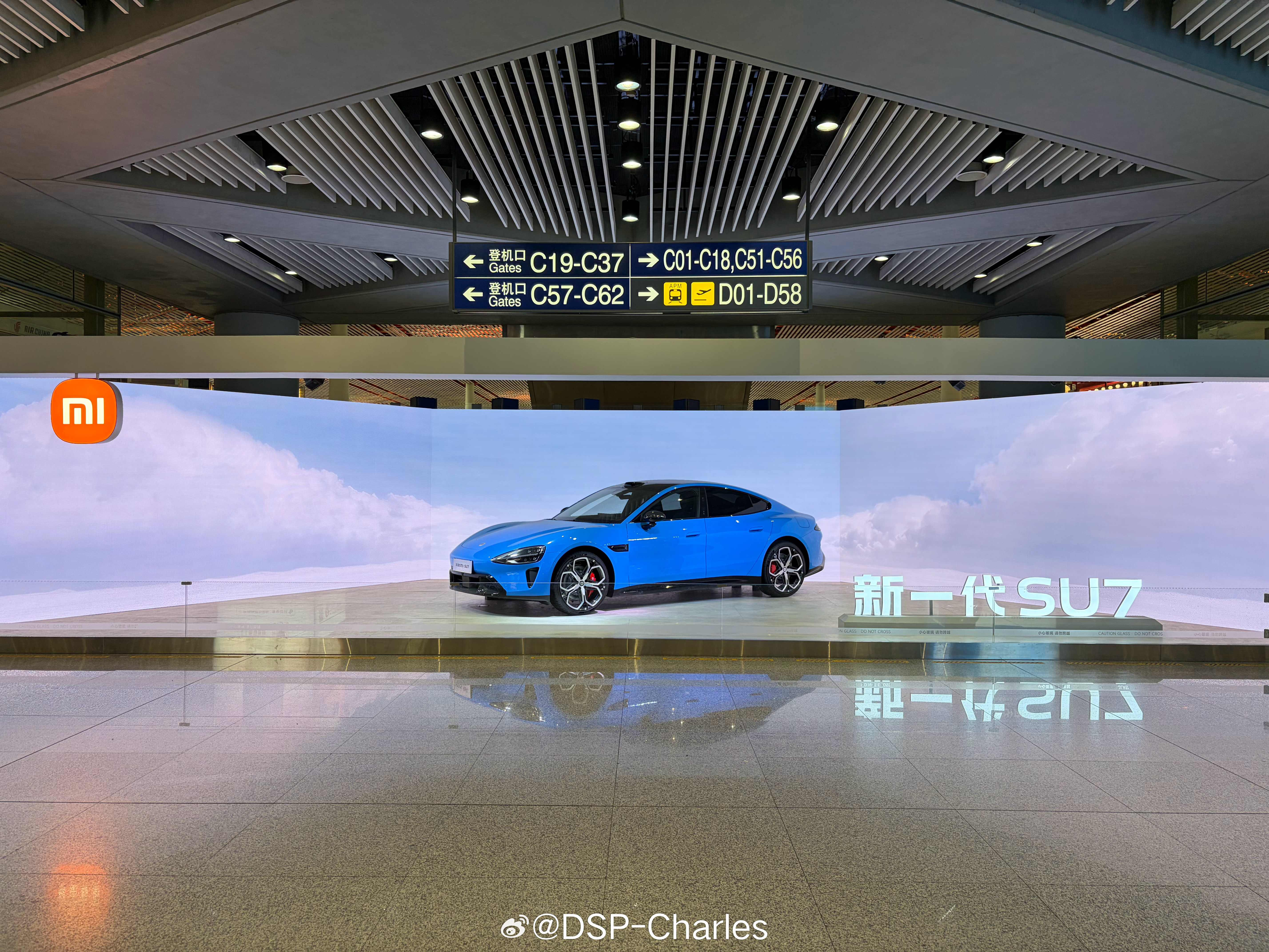 不错不错，路过好几个人都在拍照 北京·首都机场T3航站楼