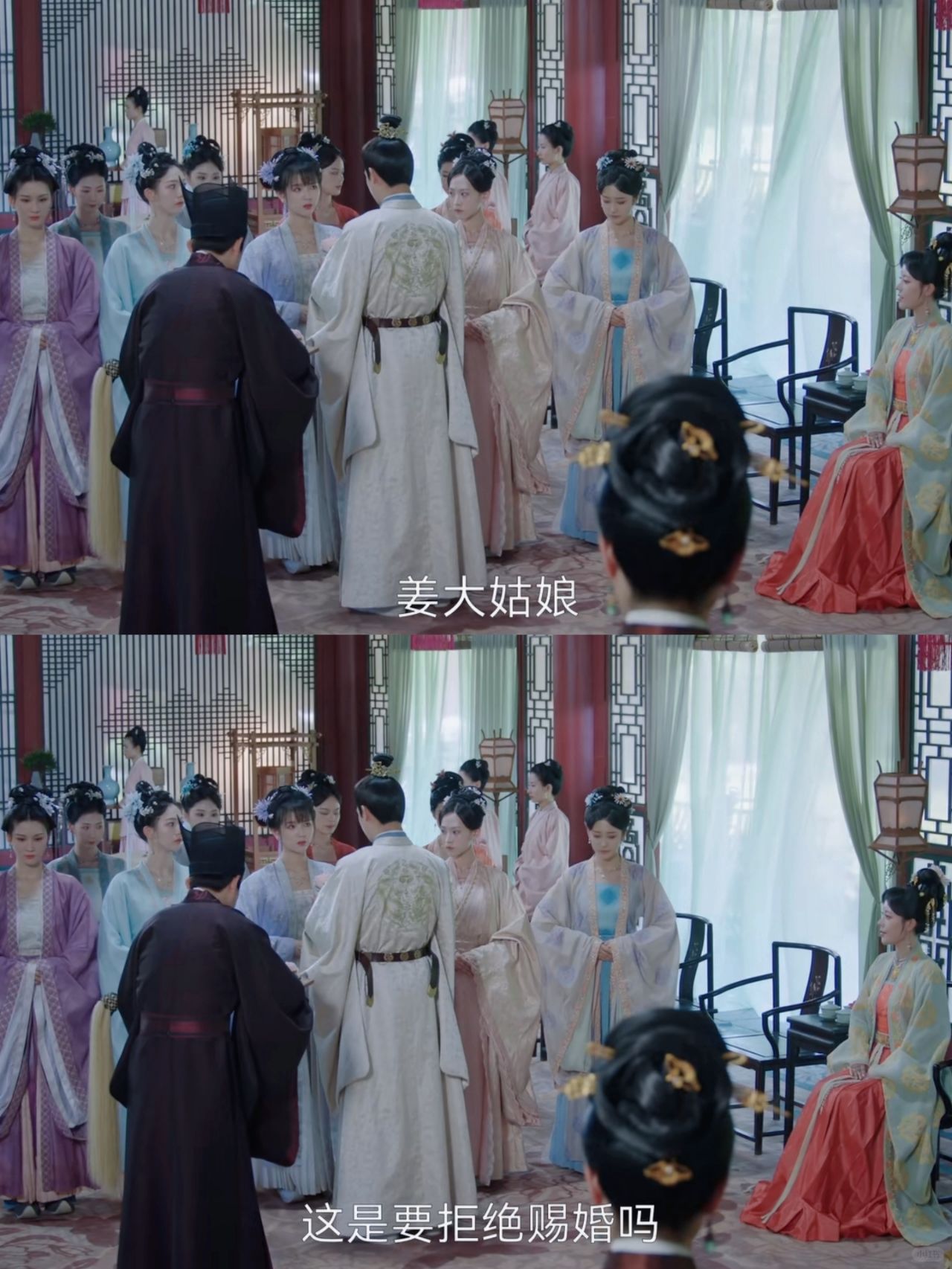 看花的颜色，他还是怕了❗呵~男人的嘴.....