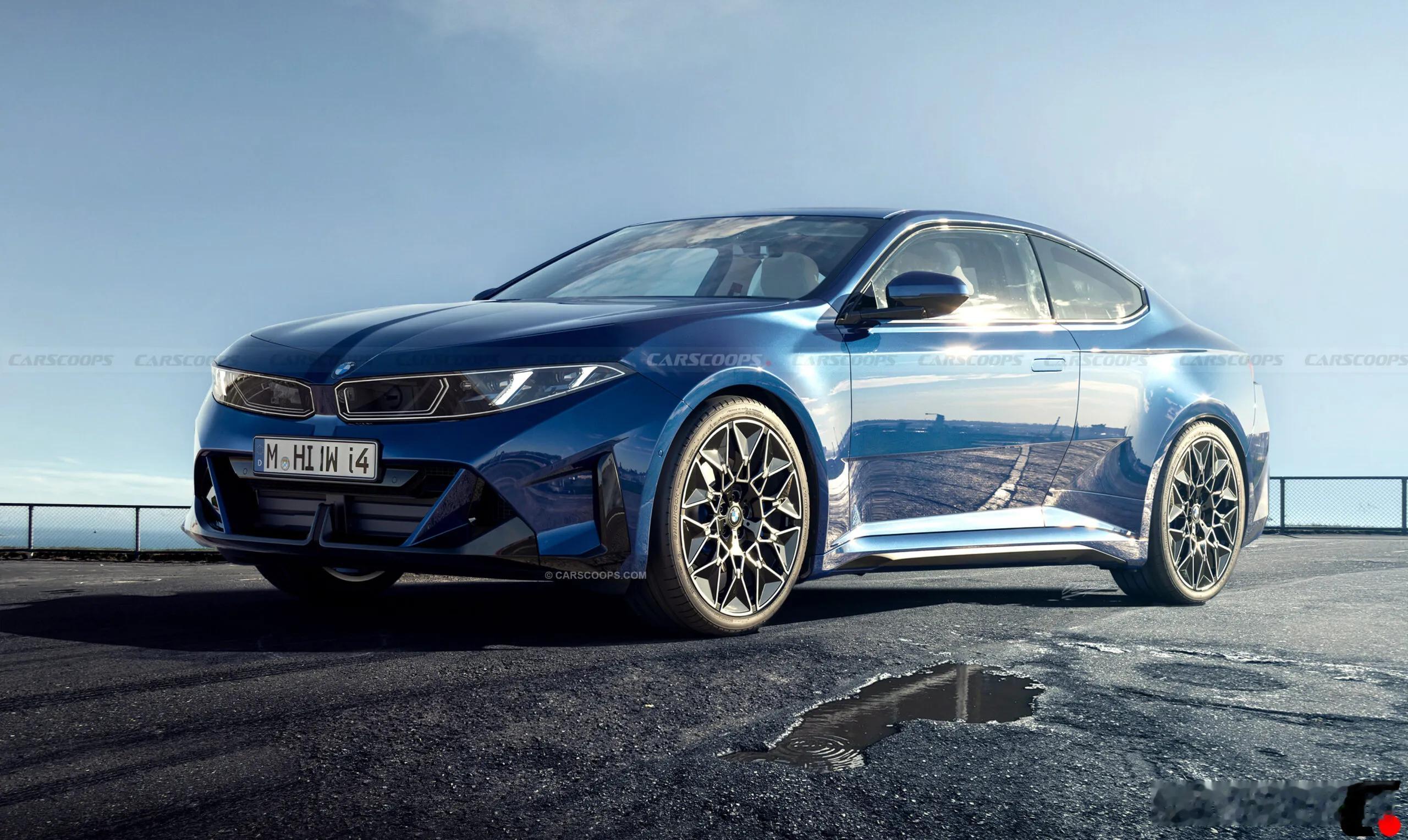 如果新世代的宝马i4是这样的话，的确少了一点修长，但多了一分钢炮。期待期待，快出