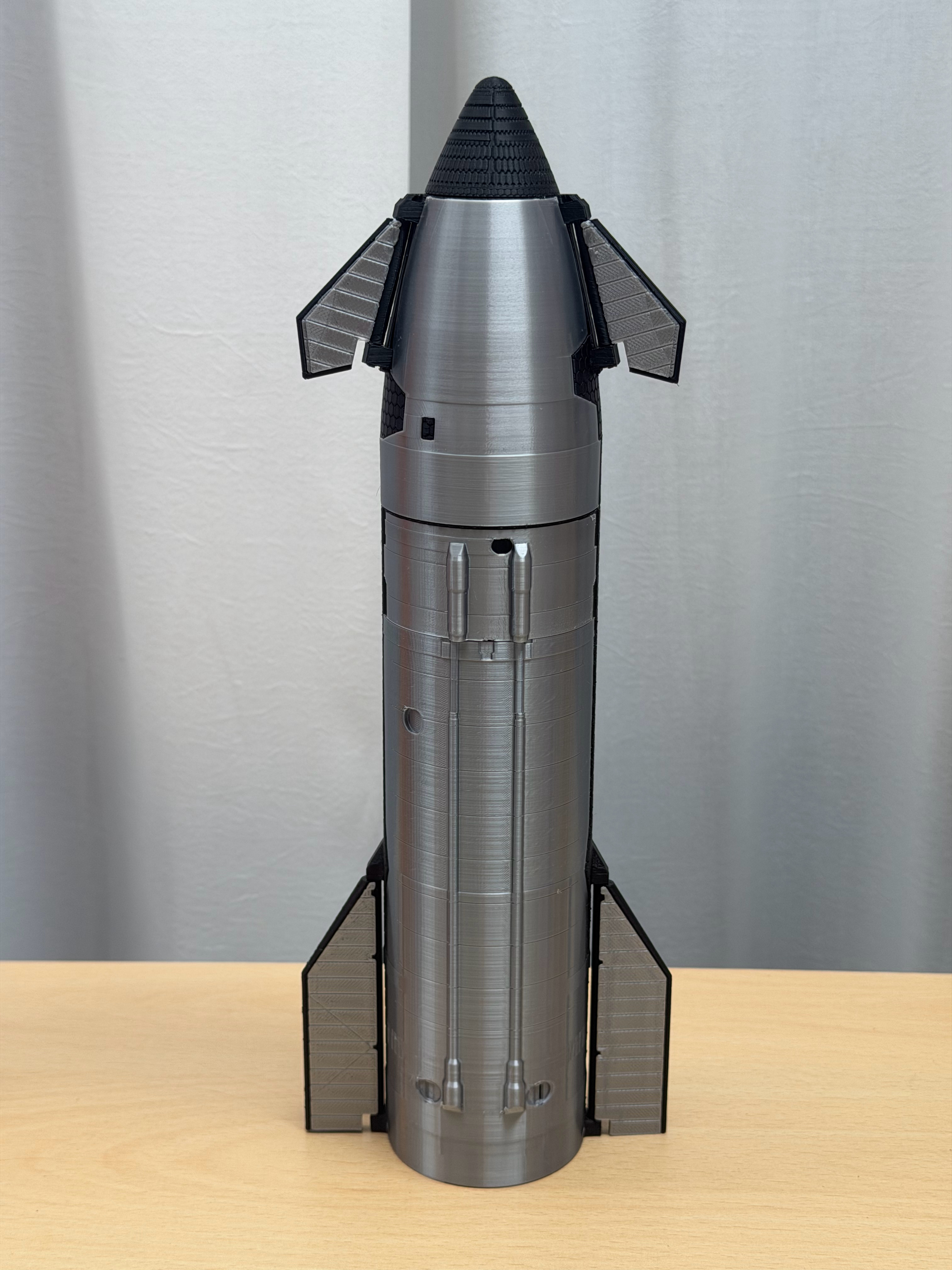 星舰吸尘器 模型文件终于传到MakerWorld上了，它们这系统自动审核机制太烦