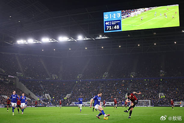 埃弗顿 埃弗顿24-25赛季财报收入 1.967亿英镑 - 转播权 1.292亿