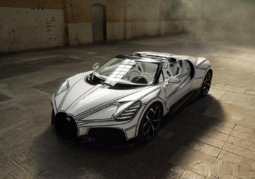 Bugatti W16 Mistral "Blanc Éternel"“永恒白”