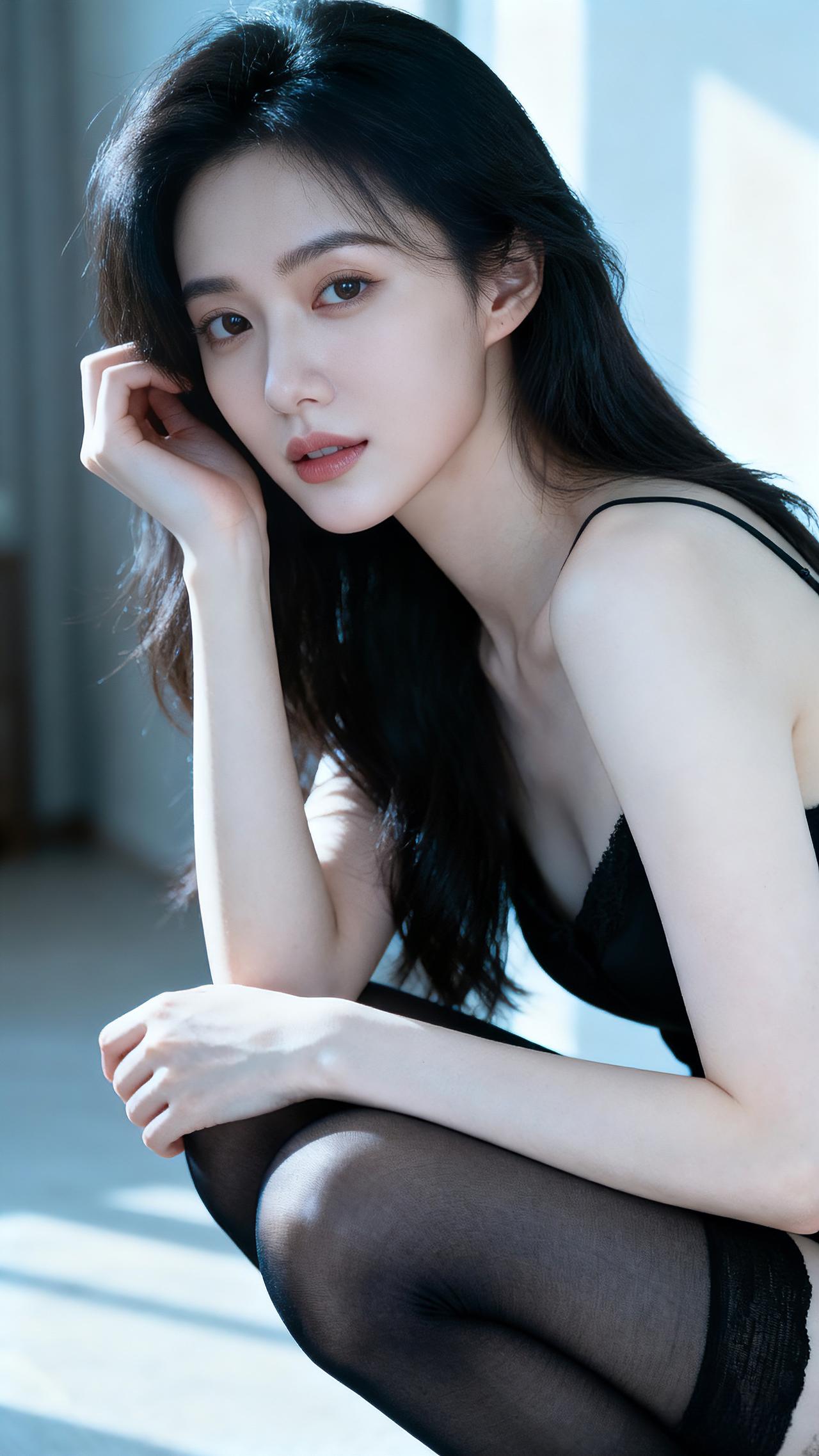 黑丝袜美腿 美女