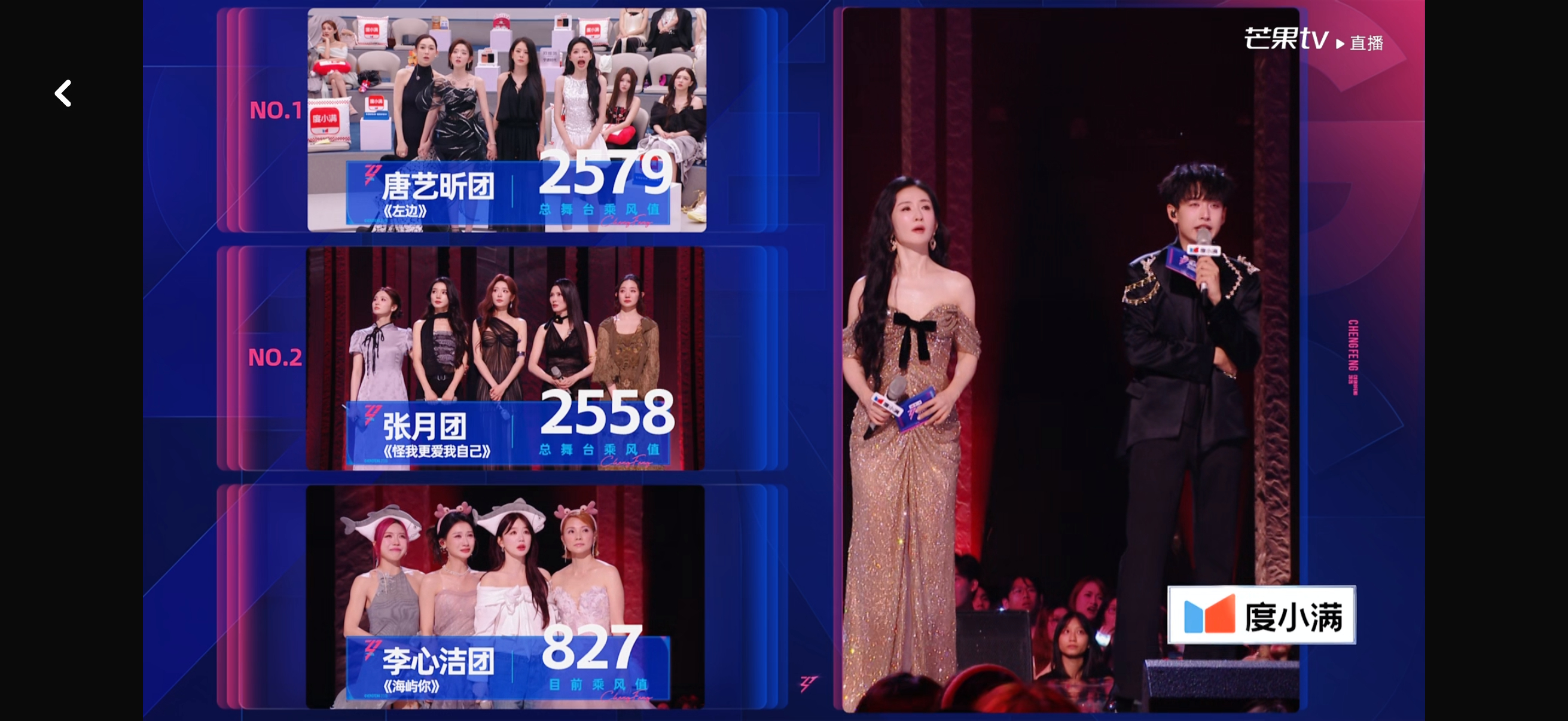 李心洁团才拿827分 
