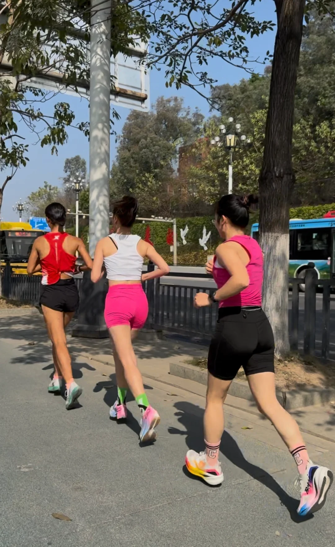 今日跑🏃‍♀️路跑咯