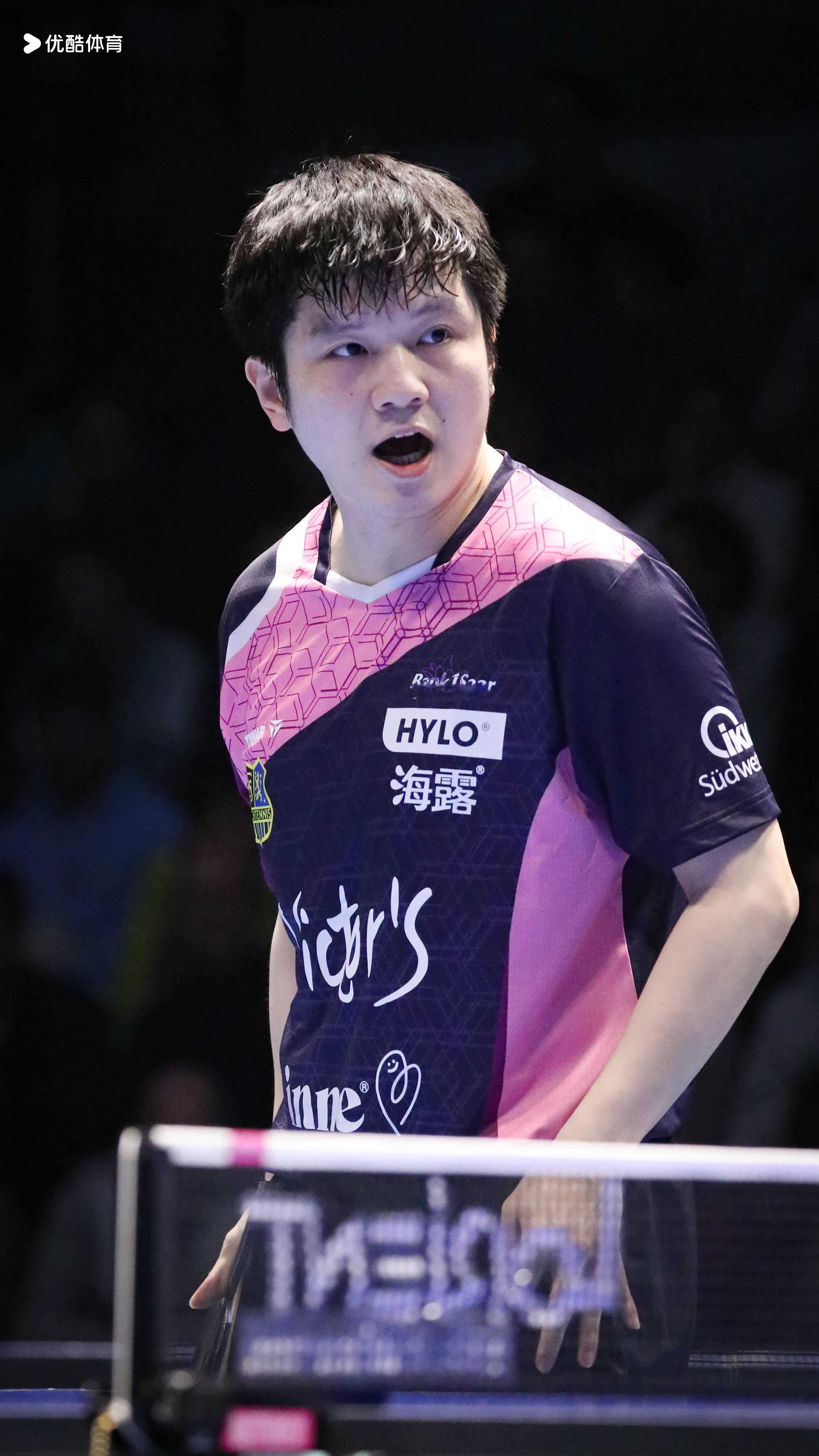 樊振东 乒乓球欧冠联赛 樊振东3比2高茨光在你眼里的每一个瞬间