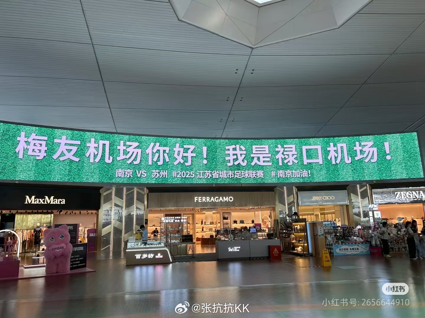 省会南京在扎心苏州 梅友机场 ​​​