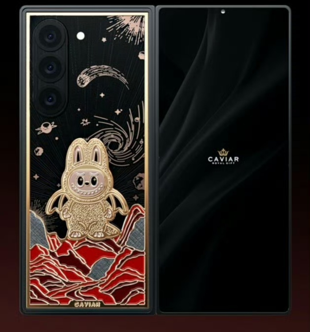 平心而论你们觉得这手机好看吗？三星和拉布布联名款，价格说出来吓你们一跳，都采用了