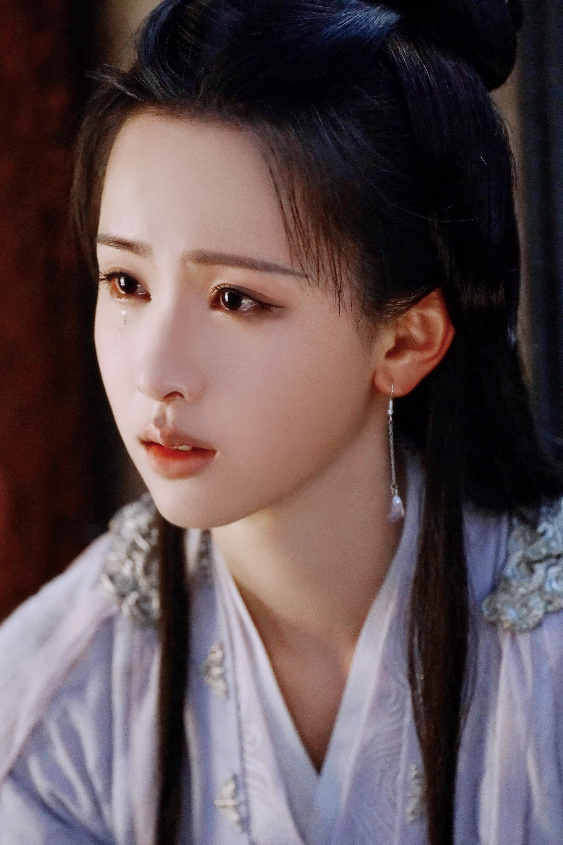 陈都灵 《莲花楼》乔婉娩☽ 壁纸-蓝衣 