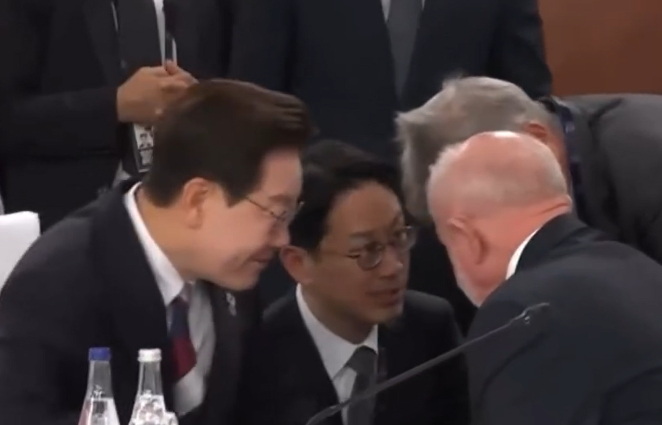 G7峰会一幕令人唏嘘，难怪李在明能当选总统，确实有两把刷子！2026年6月17日