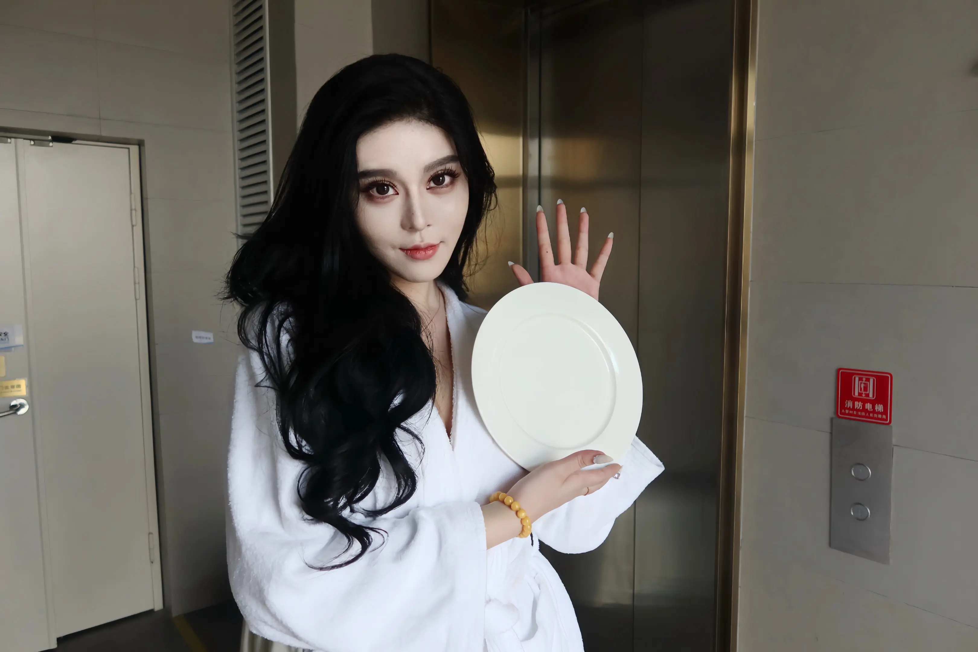 盘子形象代言人。