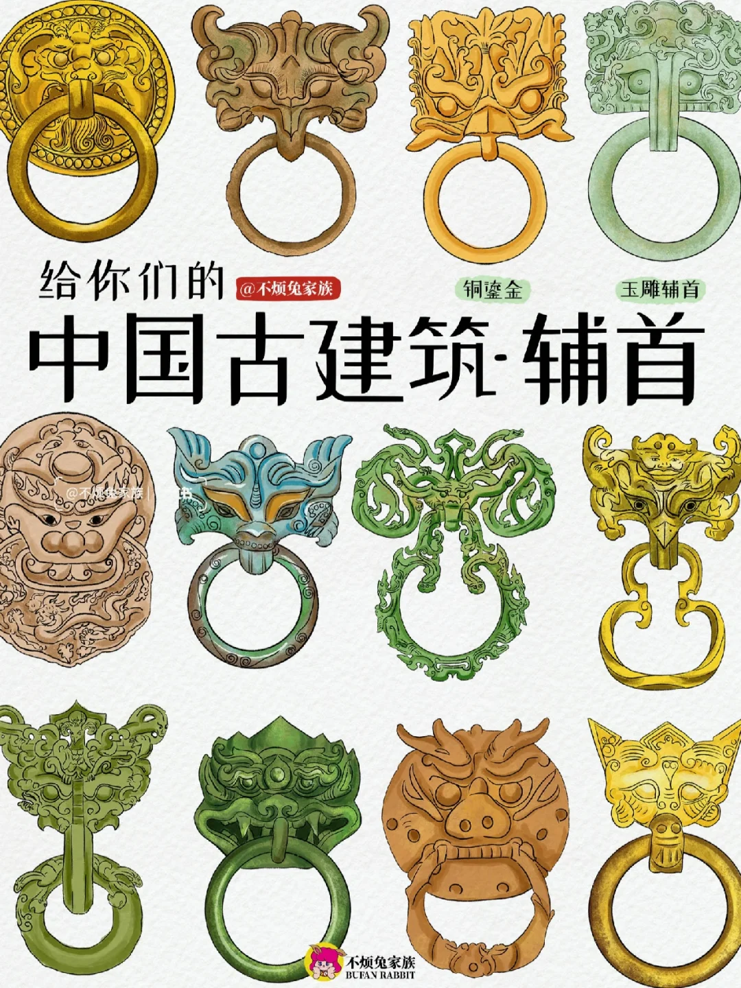 📕传统文化｜中国古建筑“辅首”图鉴