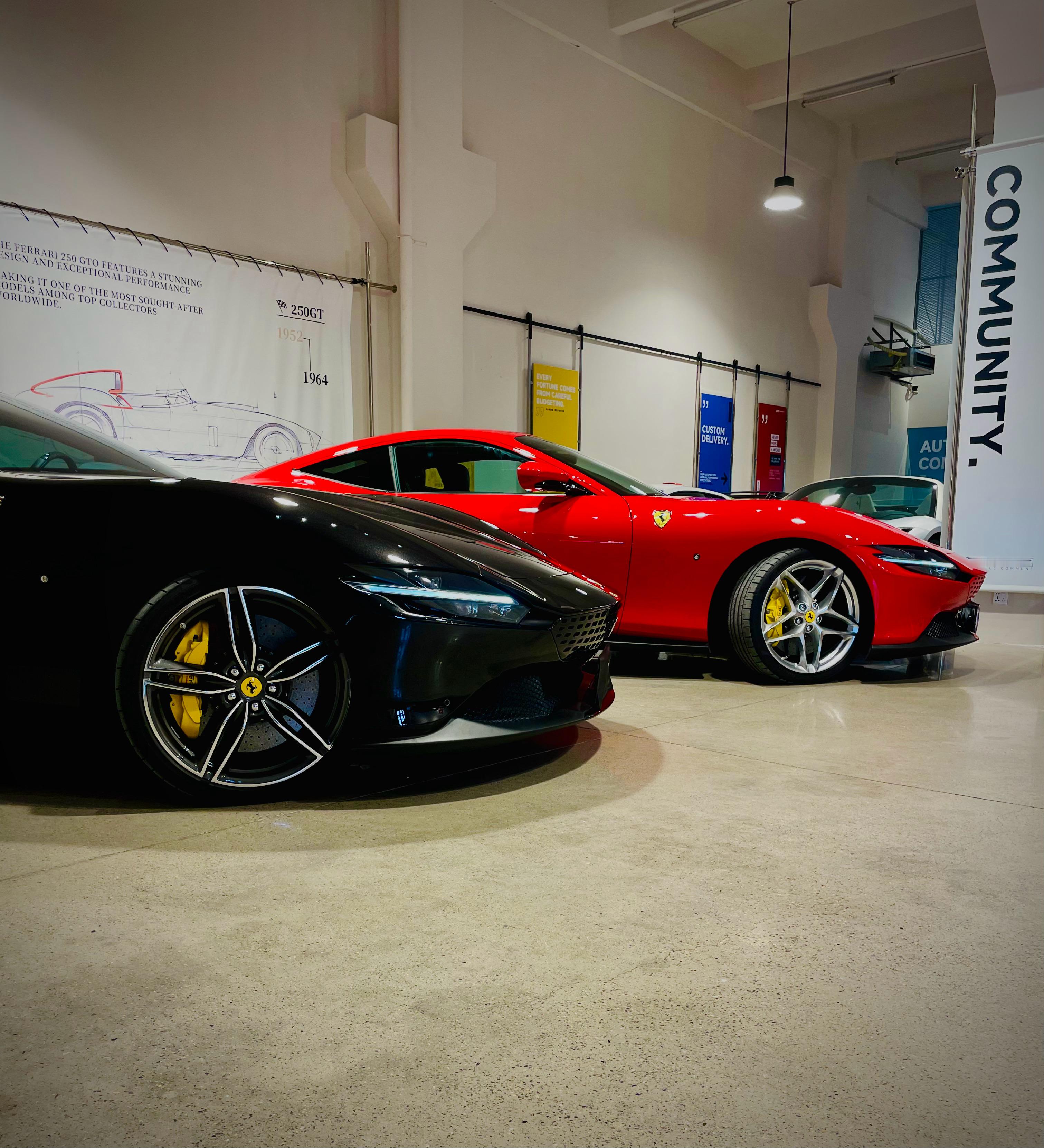 法拉利(ferrari) 法拉利 ROMA ×2   -可售状态Rosso🔴 