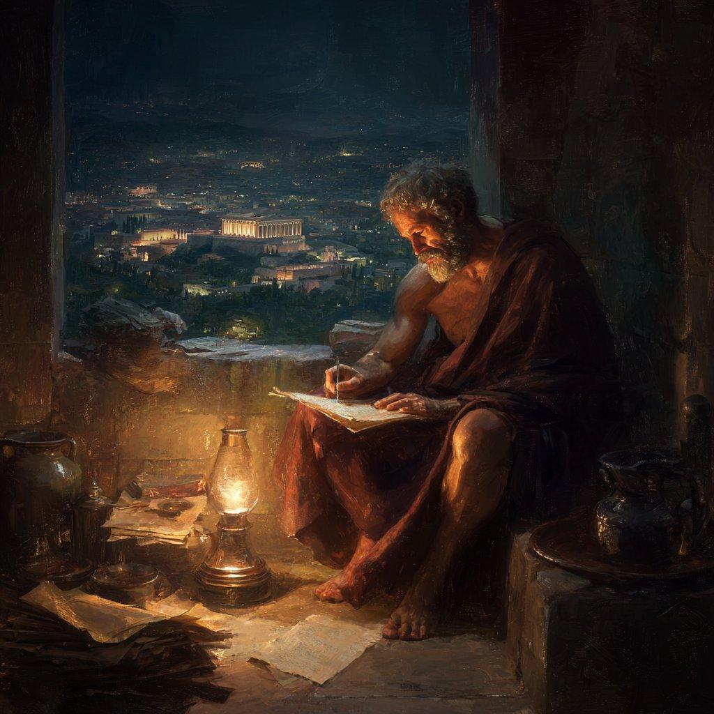 在每一个社会衰亡之前，总会出现那么一个明智的思想者的阶层——思想者，仅此而已。而