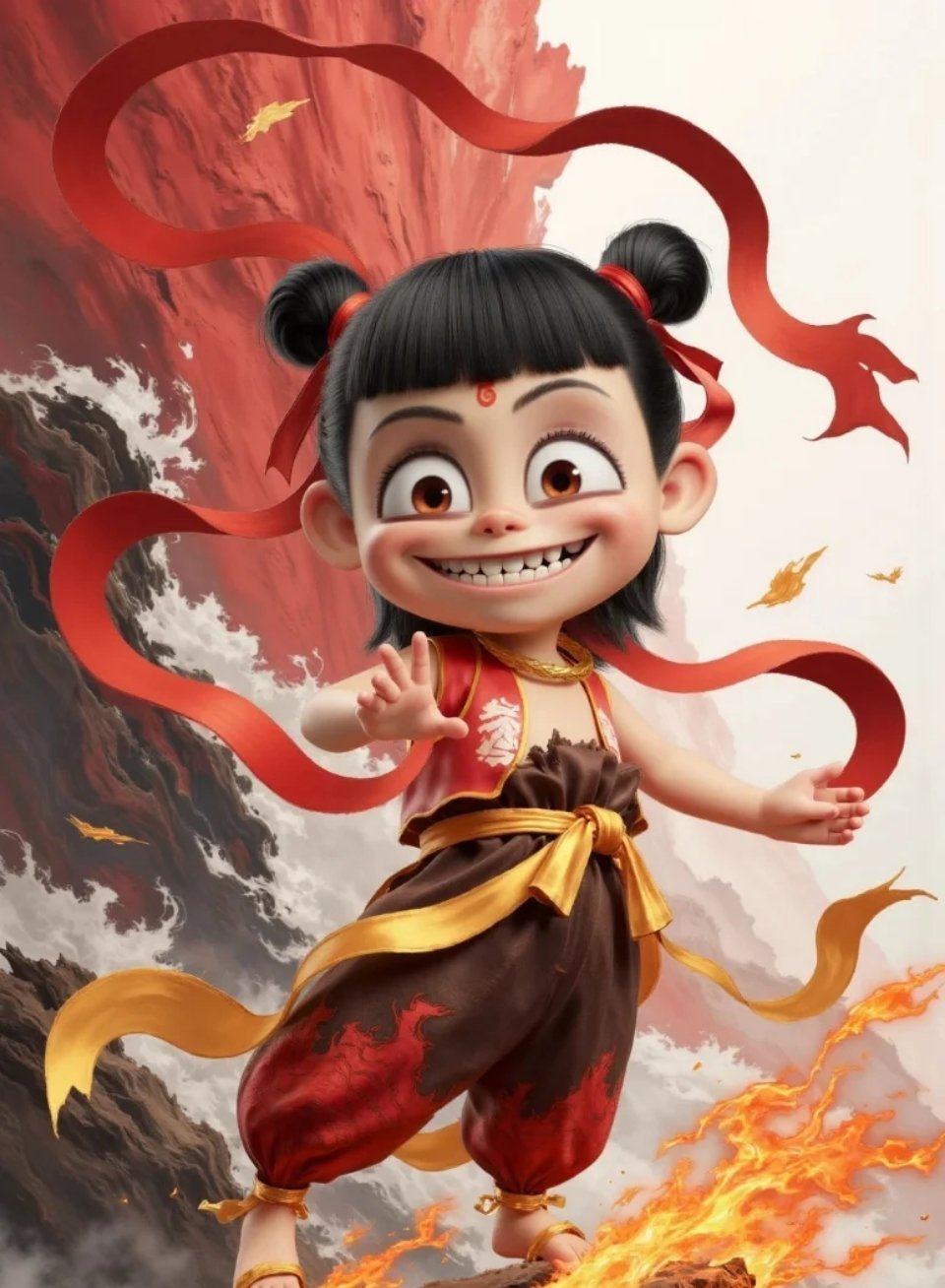 如此耀眼的成绩被誉为国漫的天花板。首先影片所呈现的每一帧画面都细腻入微，色彩鲜艳