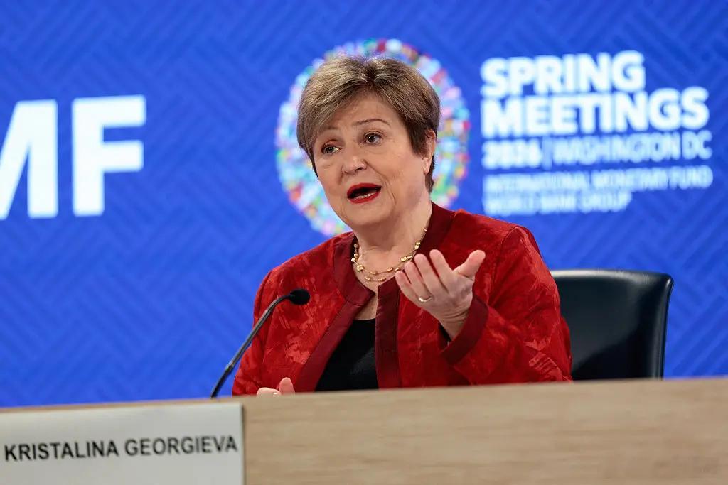 IMF总裁访阿根廷 赞米莱经济改革成果国际货币基金组织（IMF）总裁格奥尔基耶娃