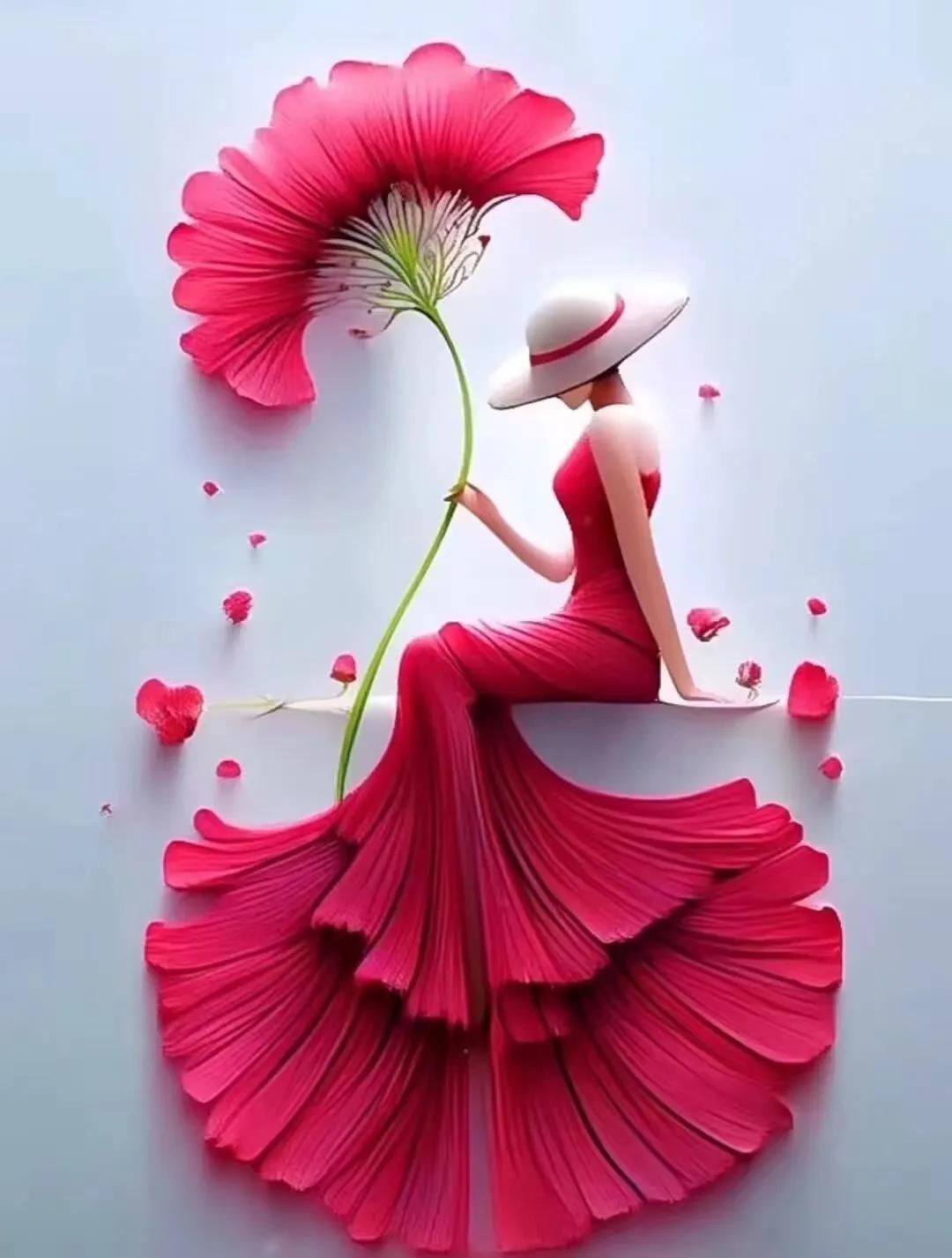 美，没有标准
    只是一种感觉
        却刚好触动到你……
#心情好