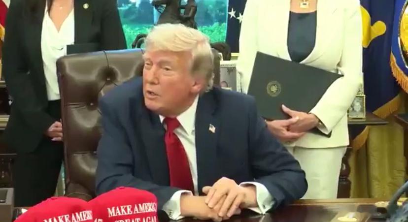 ❗️ 川普称不支持对百万富翁征税，因为这些富人会离开美国     红脖子离开美国
