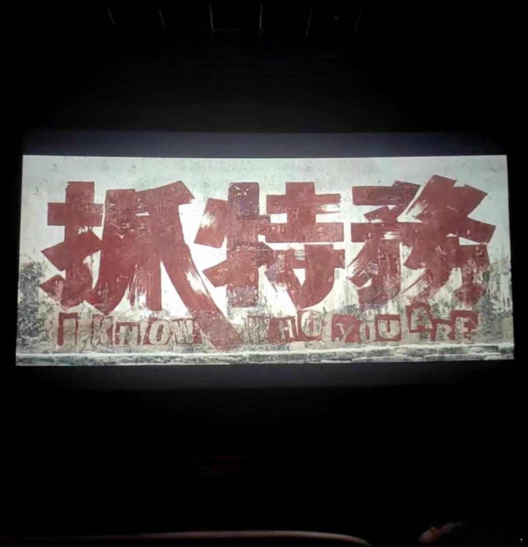 抓特务但是看朋友圈，说这在近几年算得上好电影了