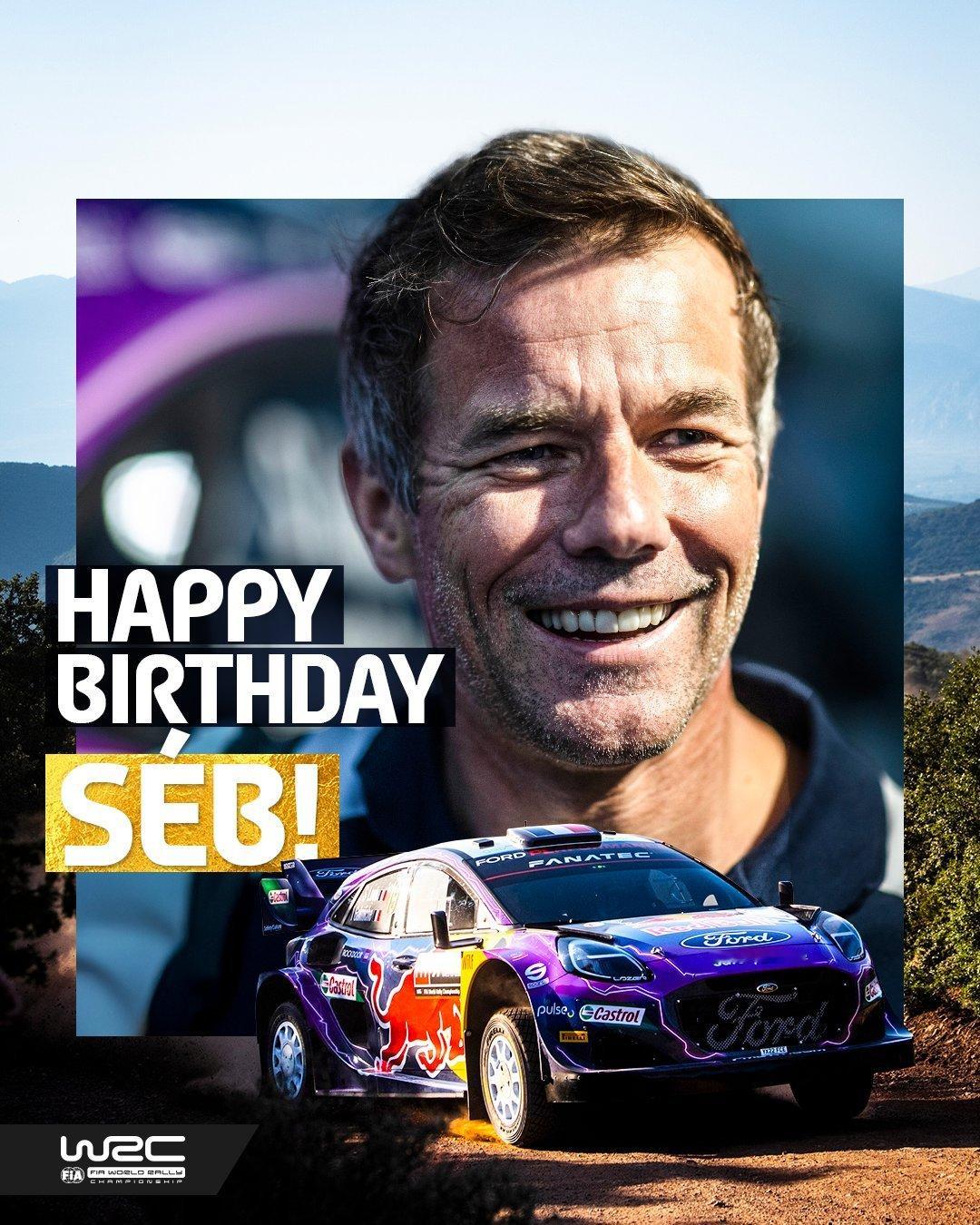 今日寿星，是WRC史上第一位九冠王，《飞驰人生3》客串演员，赛车界诸多传奇的“塞