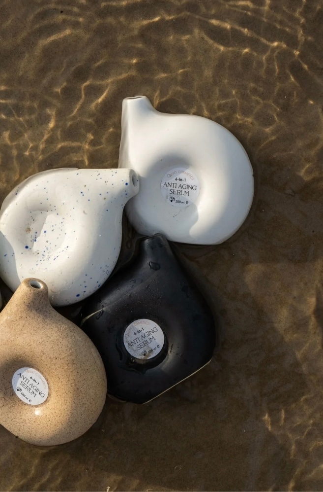 谁能想到这是护肤品！！今天分享一个把护肤品装进赤陶雕塑里的小众护肤品牌oquis