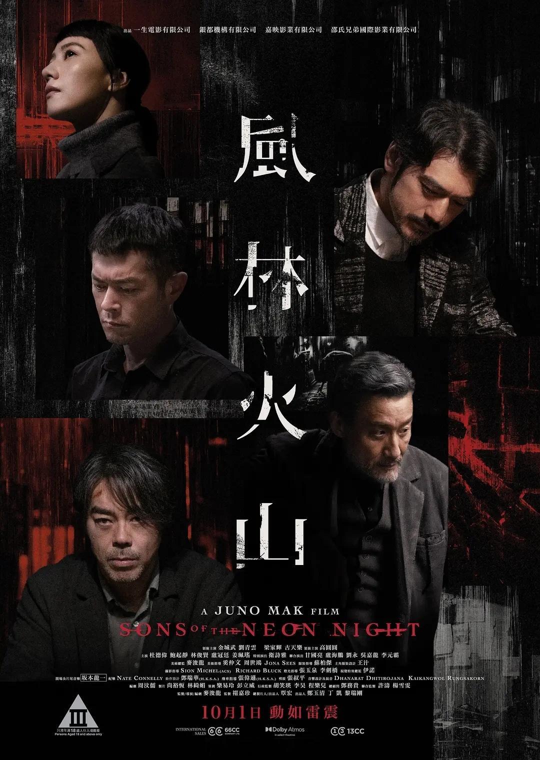 麦浚龙《风林火山》将代表香港角逐第99届奥斯卡最佳国际影片，猜猜港片这次冲奥胜算