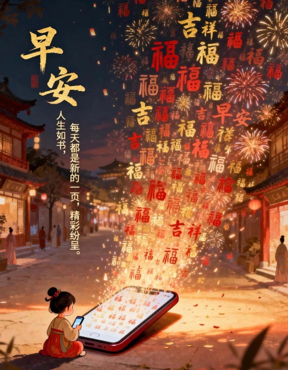 周五 旧年的故事已合上，新年的篇章正翻开，愿你我都能成为自己人生的主角。早安