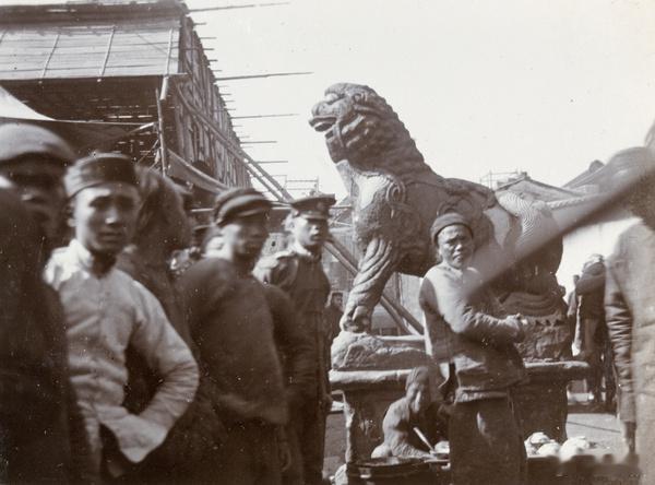 广州街景，1910年 ​​​