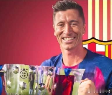 莱万多夫斯基将于6月以自由球员身份离开巴塞罗那！👟 出场190次⚽ 打进119