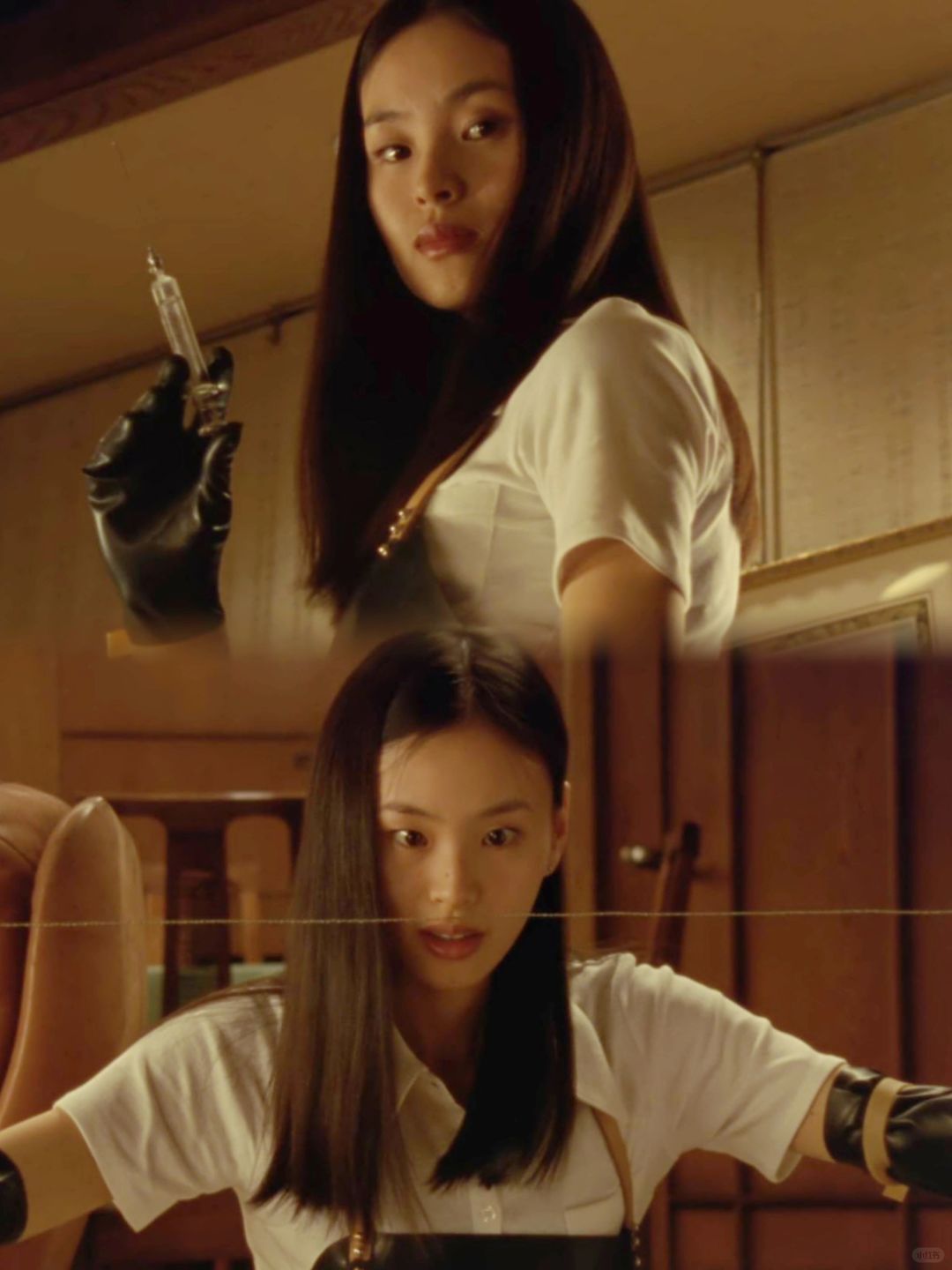 冷艳美女钓鱼执法