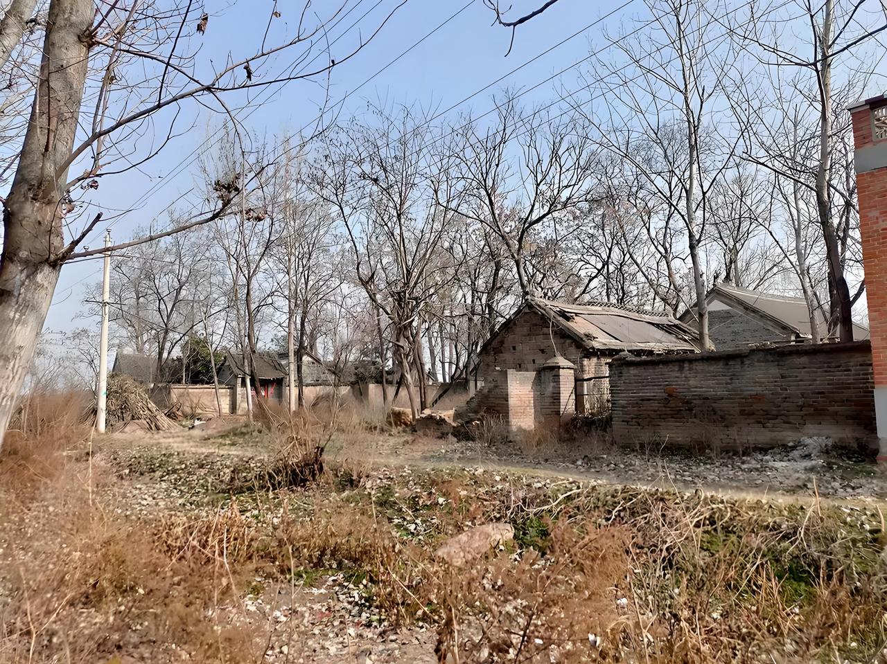村无烟火只剩房，
不见当年少儿郎，
东奔西走他乡去，
……请友续句……？

上联