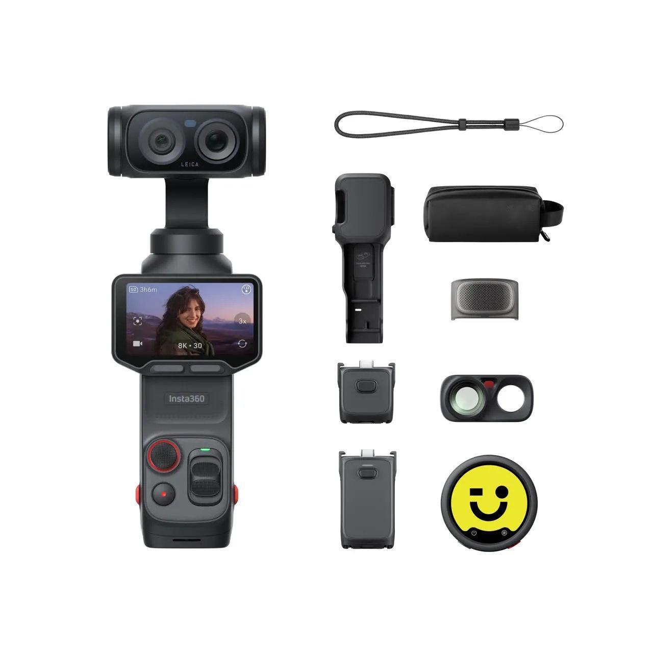 Insta360 Luna Ultra创作者套装口袋云台相机全新登场搭载1英寸8