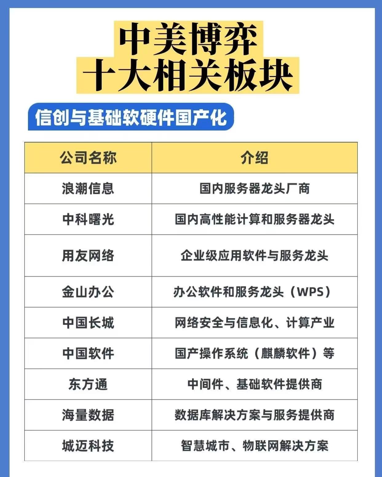 中国应对国际竞争、推进科技与产业自立自强过程中，发挥重要作用的代表性企业及其核心