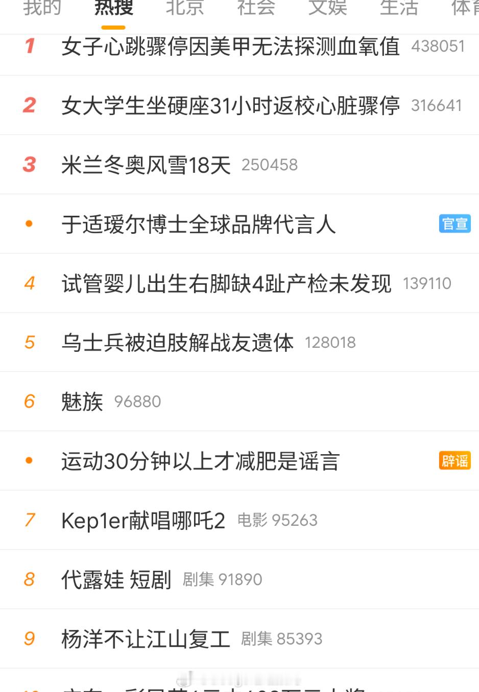 魅族魅族热搜第六了。