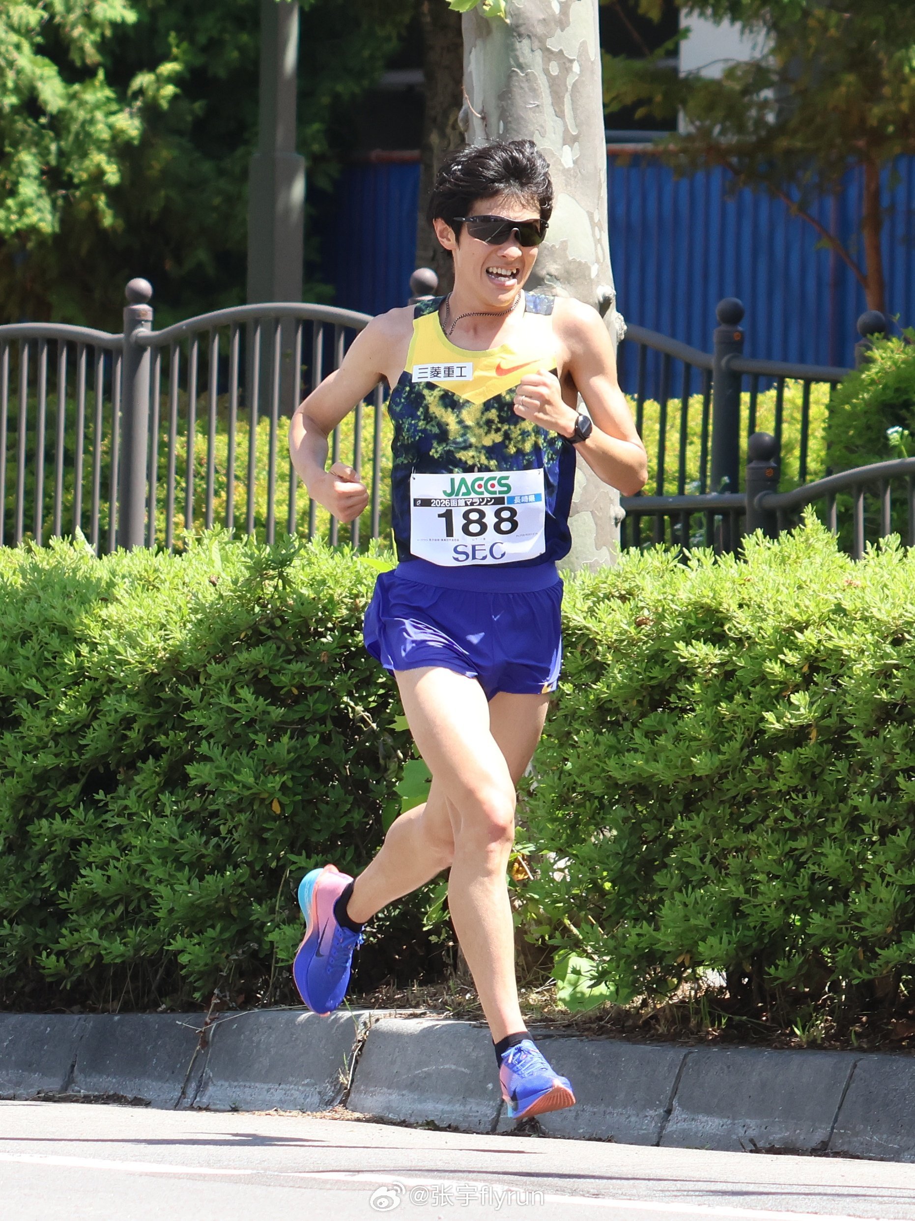 1:03:17 | 山下一贵 2026函馆半马山下一贵函馆半马精英运动员跑步