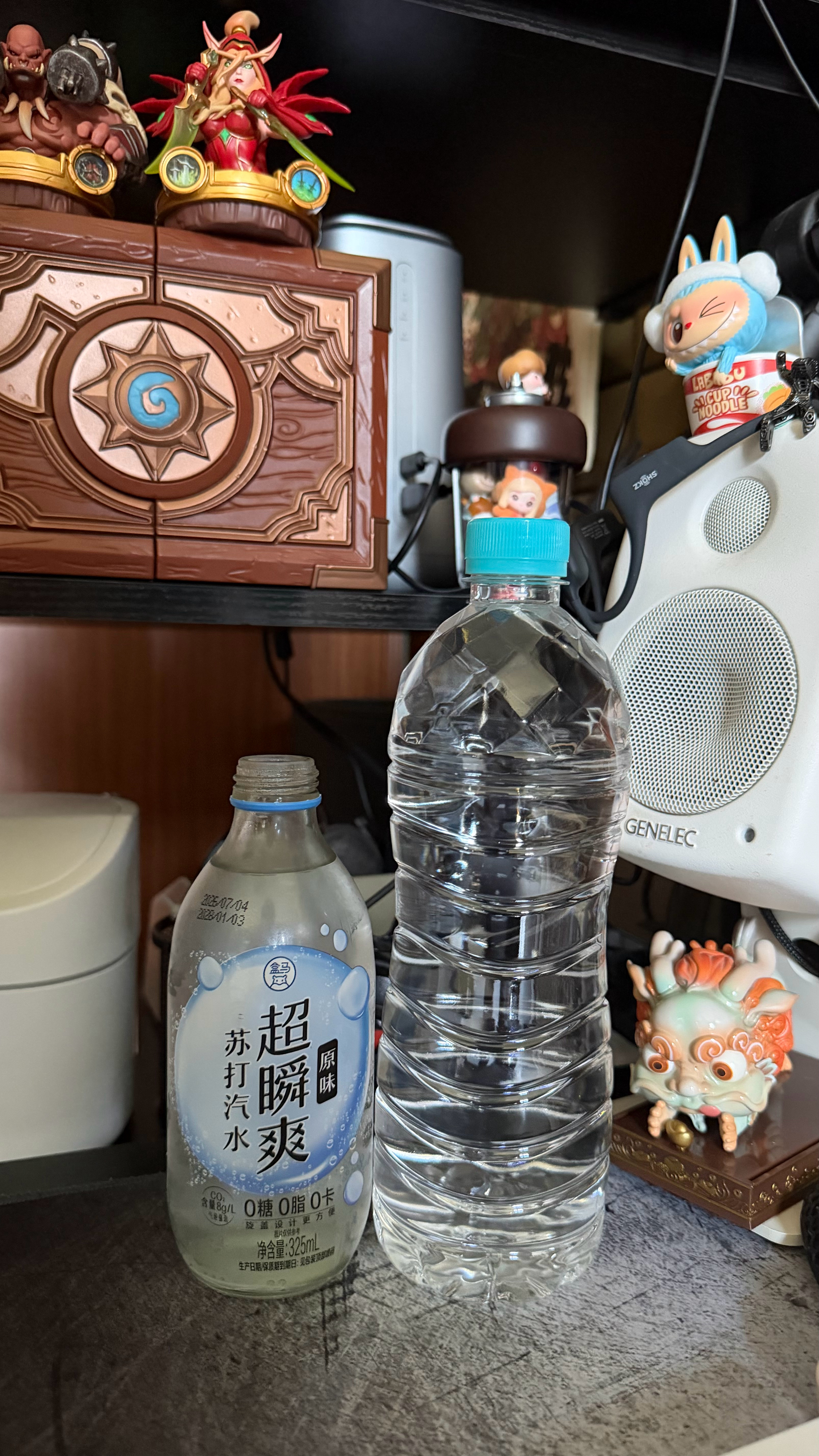 现在平时喝的最多两个水 