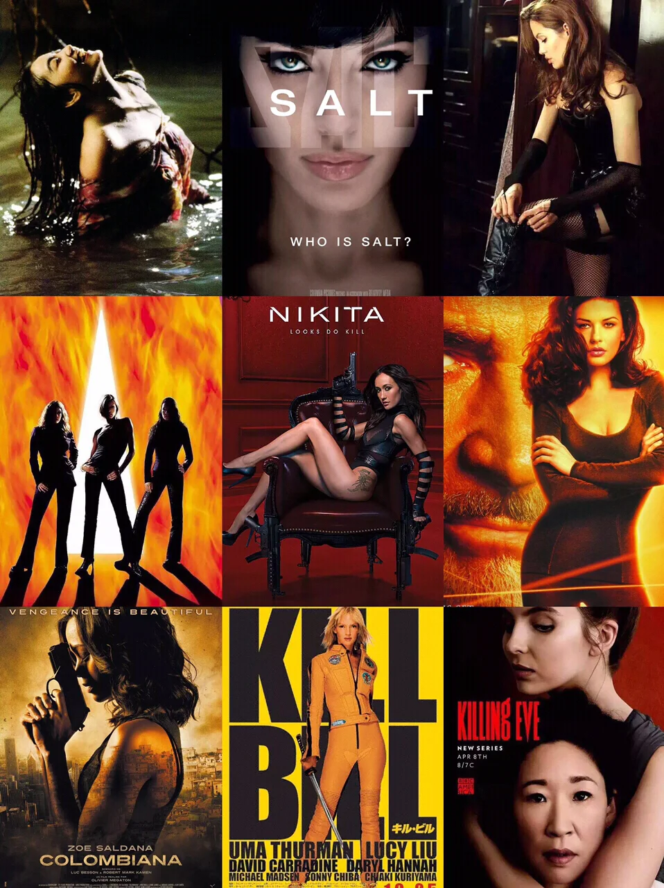 超帅双大女主对决！最新美剧《嗜血娇娃》+13部女杀手回忆杀！