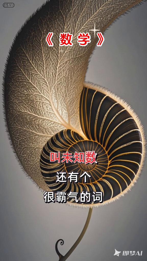《数学》。
数学里有个美好的词叫求和，有个遗憾的词叫无解，有个孤独的词叫假设存在